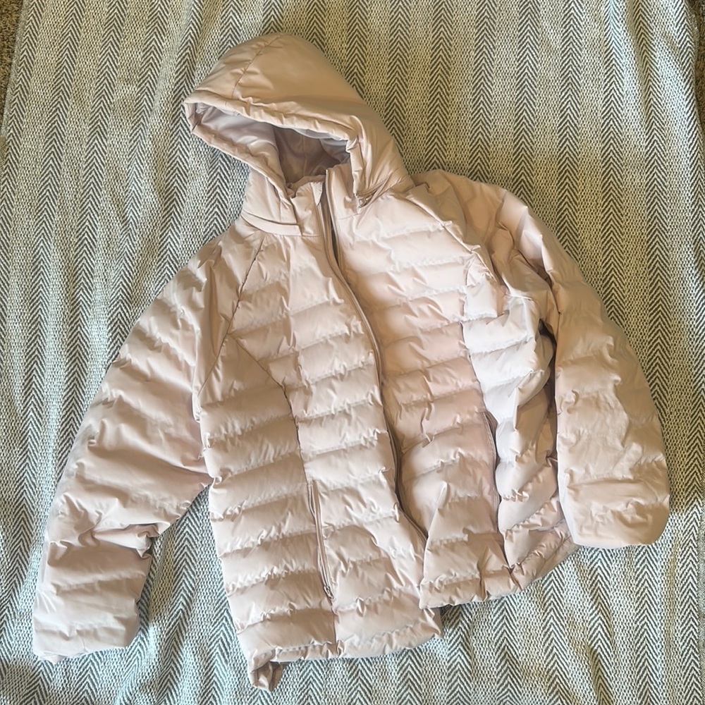 Time & Tru pink jacket light weight coat travel